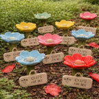 🌸🐝 Gepatenteerd bijen-/waterstation – 💧 Keramische bloem en beschermd tegen muggen en mieren