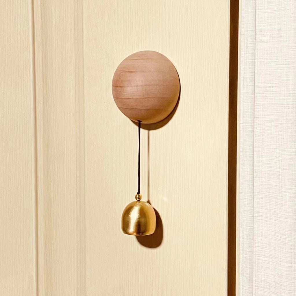 🔔 Magneettinen puinen ovikello kaikille materiaaleille