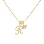 💖Rajaton 50 % alennus✨Kolmikerroksinen kirjain A-Z-riipuskaulakoru🎀