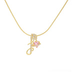 💖Rajaton 50 % alennus✨Kolmikerroksinen kirjain A-Z-riipuskaulakoru🎀
