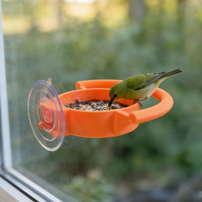 🌷 Muuta ikkunasi lintukeitaaksi! --🐦 Lintujen ruokintalaite imukupill