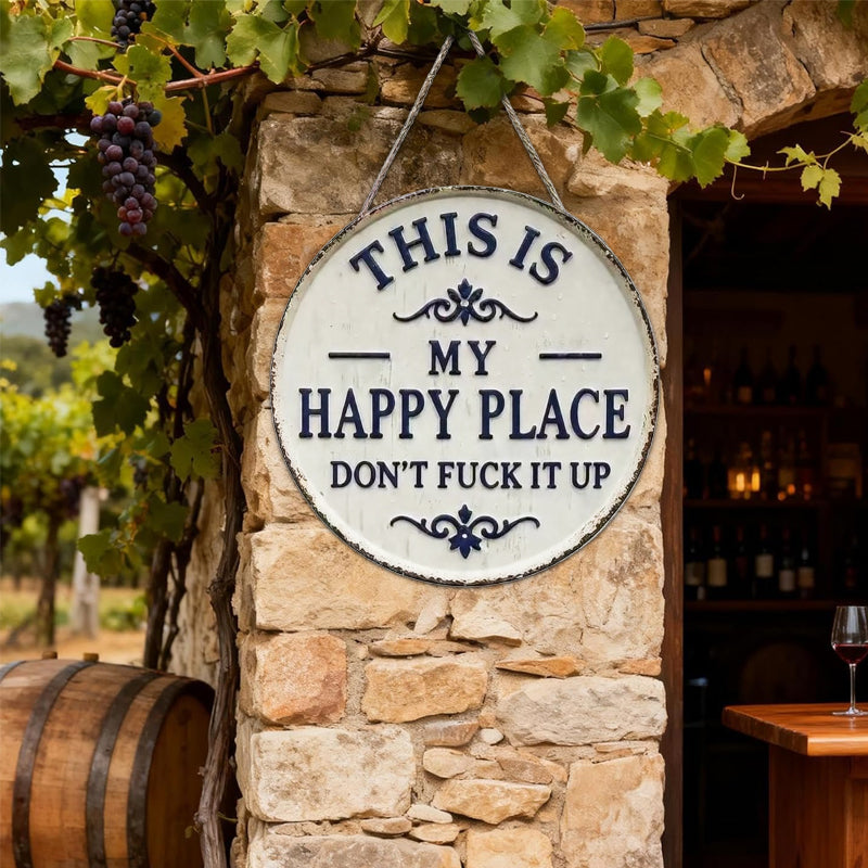 “This Is My Happy Place” &“This Is Our Happy Place”Door Sign--Täydellinen korostus eteiseen. 🌟