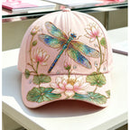 🌸🌿 Garden Morning -baseball-lippis: Lempeää auringonpaistetta ja arjen kodikkuutta! ☀️🌱🧢