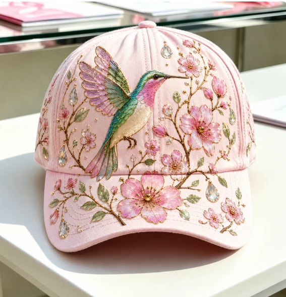 🌸🌿 Garden Morning -baseball-lippis: Lempeää auringonpaistetta ja arjen kodikkuutta! ☀️🌱🧢
