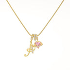 💖Rajaton 50 % alennus✨Kolmikerroksinen kirjain A-Z-riipuskaulakoru🎀