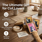 🌹 Schattige koelkastmagneten met katten – Betoverende kattenversiering met lijstje voor thuis en op kantoor 🐱✨